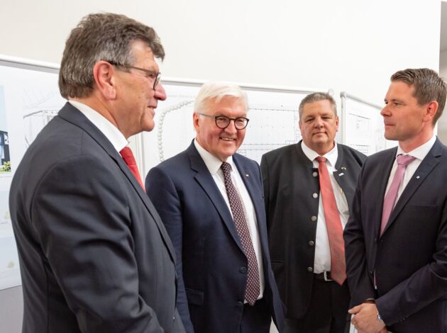 Bundespräsident Frank-Walter Steinmeier besucht Dittrich & Greipl
